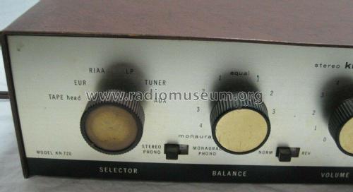 Knight Bantam Stereo Amplifier KN-720 Ch= 92SU420; Allied Radio Corp. (ID = 2758101) Ampl/Mixer