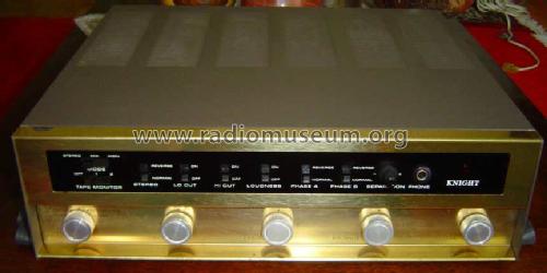 Knight Deluxe Stereo Amplifier KN 780; Allied Radio Corp. (ID = 477952) Ampl/Mixer