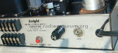 Knight 60 Watt Stereo Basic Amplifier KB-85; Allied Radio Corp. (ID = 1069830) Ampl/Mixer