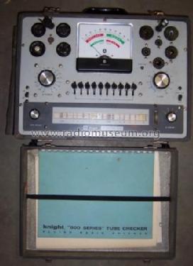 Knight Tube Tester KG-600B; Allied Radio Corp. (ID = 352757) Equipment