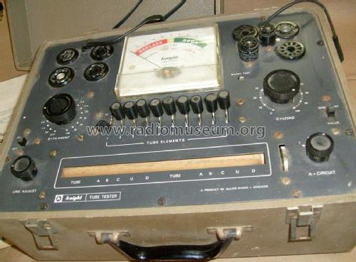 Knight-Kit Tube Tester 83YX142; Allied Radio Corp. (ID = 2800313) Equipment