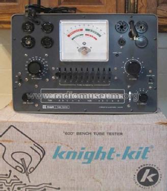 Knight-Kit Tube Tester 'Bench' 83YX143; Allied Radio Corp. (ID = 1438909) Equipment