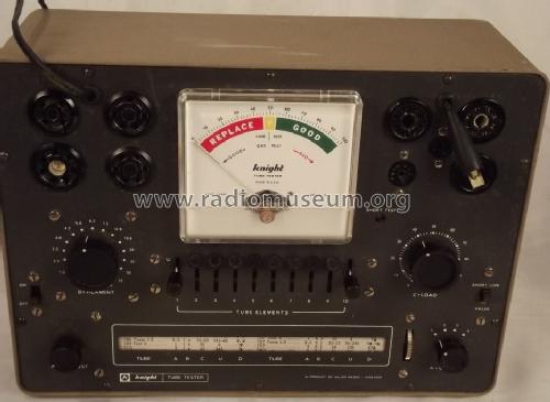 Knight-Kit Tube Tester 'Bench' 83YX143; Allied Radio Corp. (ID = 1440849) Equipment