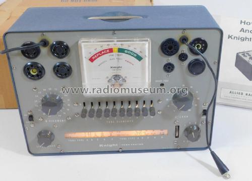 Knight-Kit Tube Tester 'Bench' 83YX143; Allied Radio Corp. (ID = 2799650) Equipment