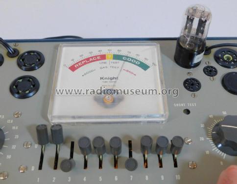 Knight-Kit Tube Tester 'Bench' 83YX143; Allied Radio Corp. (ID = 2799651) Equipment