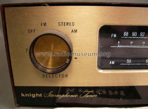 Knight Stereophonic 'Bantam' Tuner KN130 92SU421; Allied Radio Corp. (ID = 1145019) Radio