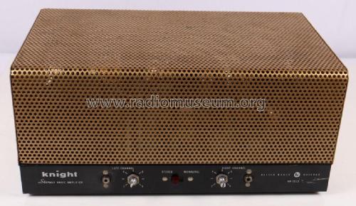 Knight Stereo Basic Amplifier KN-1515; Allied Radio Corp. (ID = 2806754) Ampl/Mixer