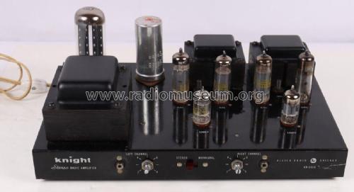 Knight Stereo Basic Amplifier KN-1515; Allied Radio Corp. (ID = 2806756) Ampl/Mixer