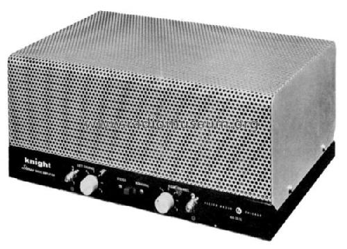 Knight Stereo Basic Amplifier KN-1515; Allied Radio Corp. (ID = 754335) Ampl/Mixer