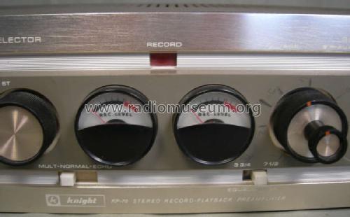 Knight Record Playback Preamplifier KP-70; Allied Radio Corp. (ID = 973747) Ampl/Mixer