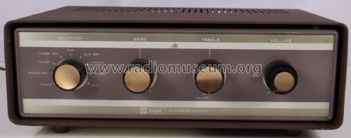 Knight Stereo Amplifier KA-25; Allied Radio Corp. (ID = 2789689) Ampl/Mixer