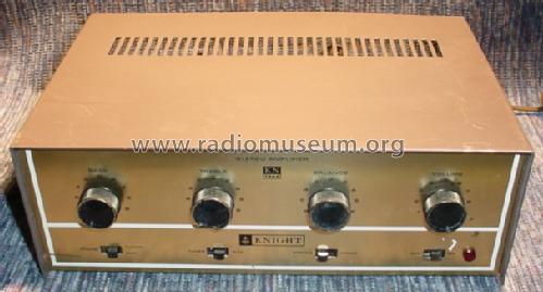 Knight Stereo Amplifier KN 724A; Allied Radio Corp. (ID = 1243802) Ampl/Mixer