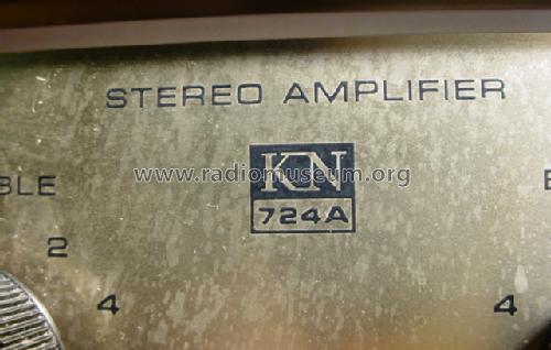 Knight Stereo Amplifier KN 724A; Allied Radio Corp. (ID = 1243808) Ampl/Mixer