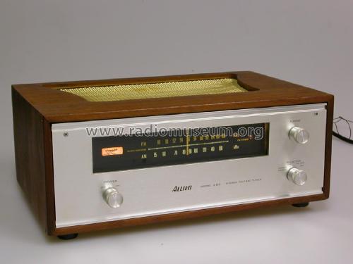 Stereo FM/AM Tuner 285; Allied Radio Corp. (ID = 2113466) Radio