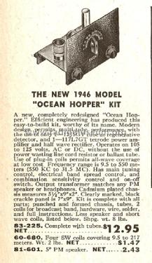 Ocean Hopper 83-225; Allied Radio Corp. (ID = 2726740) Kit