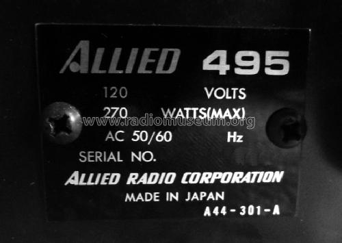 Vintage Allied 495 buy Receiver