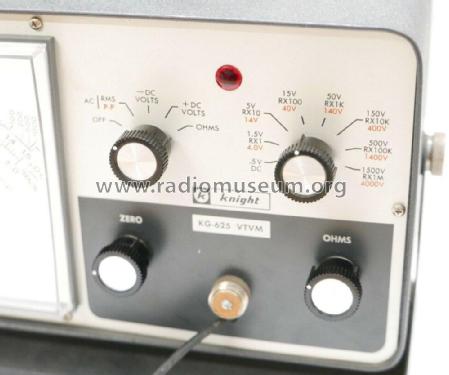 Knight VTVM KG-625; Allied Radio Corp. (ID = 2742683) Equipment