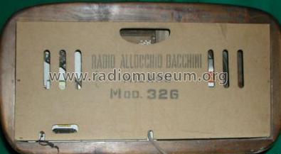 326; Allocchio Bacchini (ID = 388807) Radio