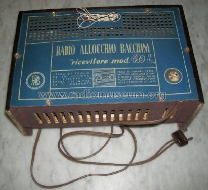 430L; Allocchio Bacchini (ID = 1519969) Radio