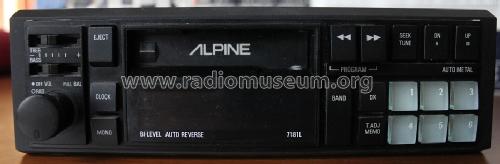 7181L; Alpine Electronics, (ID = 1248547) Car Radio