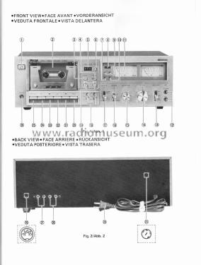 Alpage Stereo Cassette Tape Deck FL-8000; Alpine Electronics, (ID = 2028785) Sonido-V