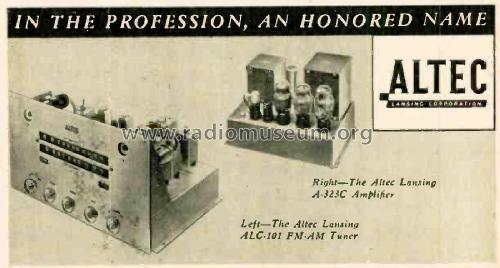 ALC-101 ; Altec Lansing Corp.; (ID = 1797576) Radio