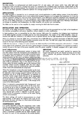 Compressor Amplifier 436A; Altec Lansing Corp.; (ID = 3071865) Ampl/Mixer