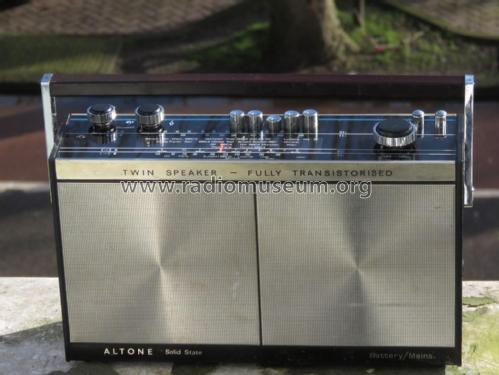 Altone - Twin Speaker - Fully Transistorized ; Altone; where? (ID = 2877687) Radio