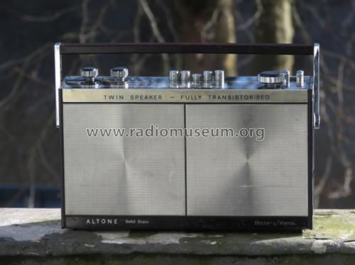 Altone - Twin Speaker - Fully Transistorized ; Altone; where? (ID = 2877688) Radio