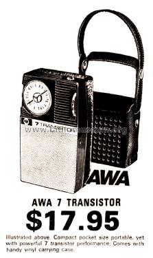 7 Transistor B102; Amalgamated Wireless (ID = 2993799) Radio