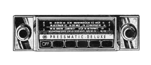 AWA Pressmatic Deluxe PK1V; Amalgamated Wireless (ID = 1374927) Car Radio