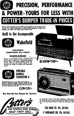 AWA Radiola Wakefield AZ152; Amalgamated Wireless (ID = 2829046) Radio