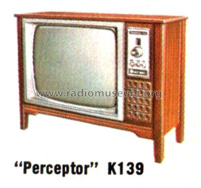 Perceptor K139 Ch= A50-11; Amalgamated Wireless (ID = 2106021) Télévision