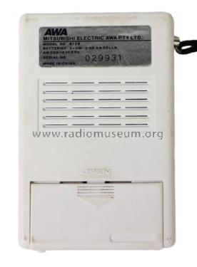 Pocket radio B128; Amalgamated Wireless (ID = 2992924) Radio