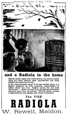 Radiola 171; Amalgamated Wireless (ID = 2690975) Radio