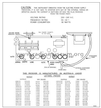 Radiola 617T; Amalgamated Wireless (ID = 2784382) Radio