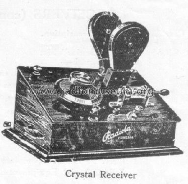 Radiola Crystal ; Amalgamated Wireless (ID = 1595096) Crystal