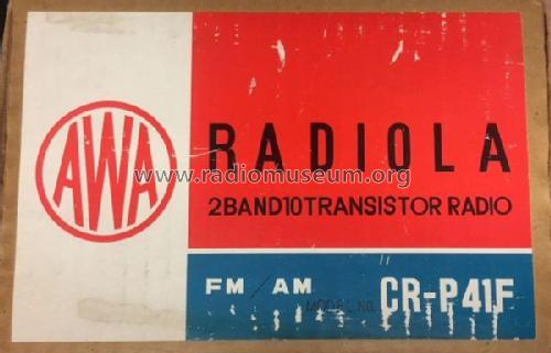 Radiola Solid-State CR-P41F; Amalgamated Wireless (ID = 2311004) Radio