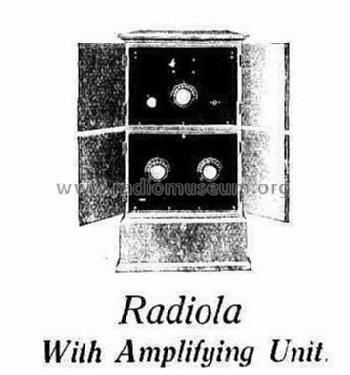 Radiola with Amplifing Unit ; Amalgamated Wireless (ID = 2149879) Radio