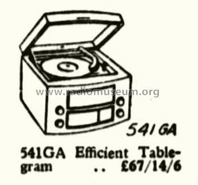 Radiolagram 541GA; Amalgamated Wireless (ID = 3031378) Radio