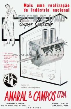 Seletor de canais VHF ; Amaral e Campos Ltda (ID = 1972069) Converter