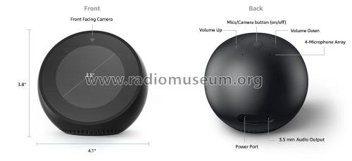 Amazon Echo Spot ; Amazon.com, Inc.; (ID = 2269643) Speaker-P