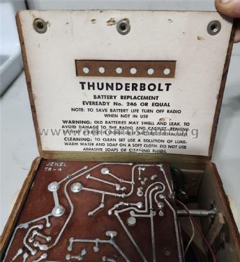 All Transistor Thunderbolt TR-1 ; Ambassador Allied (ID = 3089857) Radio