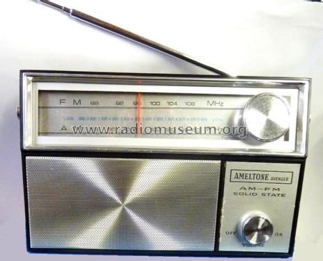 Avenger AM-FM Solid State ; Ameltone; where? (ID = 1505661) Radio