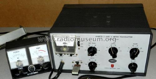 2 and 6 Meter Transmitter TX-62; American Electronics (ID = 2649630) Amateur-T