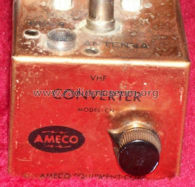 Ameco 2m Nuvistor VHF Converter CN-144; American Electronics (ID = 2720894) Converter