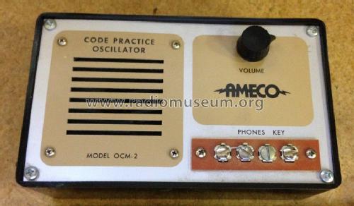 Ameco Code Practice Oscillator OCM-2; American Electronics (ID = 1683342) Morse+TTY