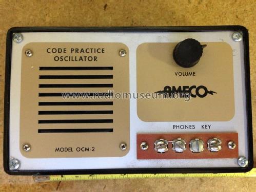 Ameco Code Practice Oscillator OCM-2; American Electronics (ID = 1683344) Morse+TTY