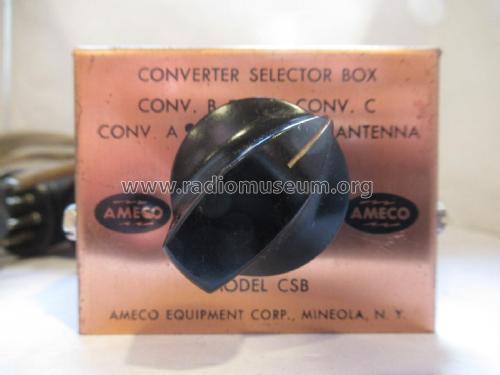 Ameco Converter Selector Box CSB; American Electronics (ID = 2950202) Kit