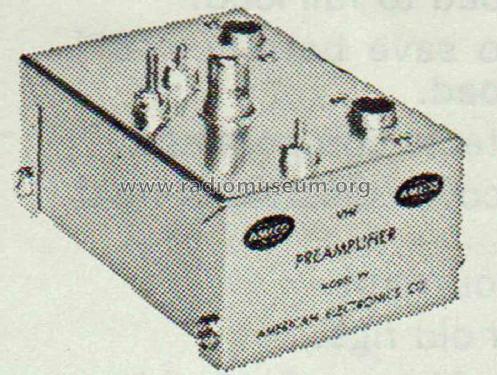 Nuvistor Preamp; American Electronics (ID = 2059288) HF-Verst.